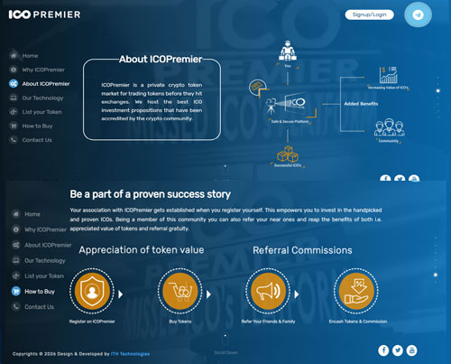 ICO Project Landing